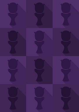 Toilet Icons Pop Art