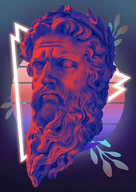 Greek Statue Vaporwave