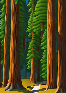 Giant Forest Sequoia Trees