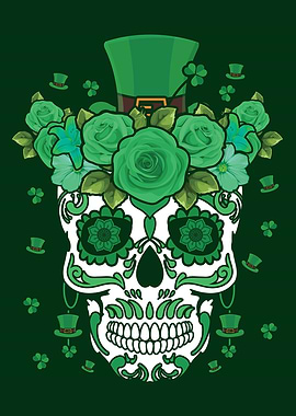 St Patricks Day Muertos