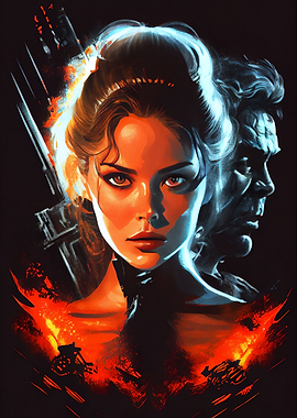 A fictional retro poster