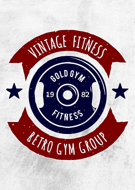 Vintage Fitness Retro Gym