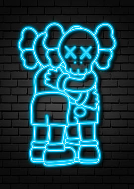 Neon Kaws