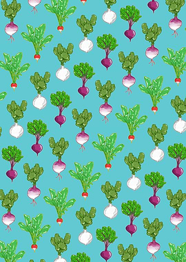 Root vegetable pattern
