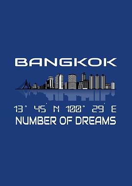 GPS Coordinates Bangkok