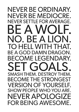 Be Legendary