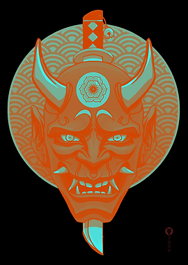 Japanese Hannya Mask