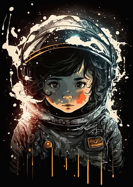 Astronaut Space Character