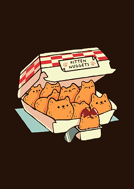 Kitten Nuggets Fast Food