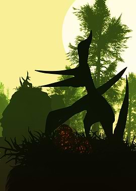 Pterodactyl dinosaur