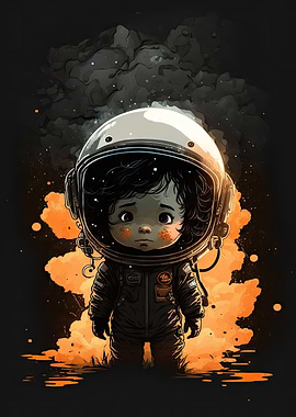 Astronaut Space Character