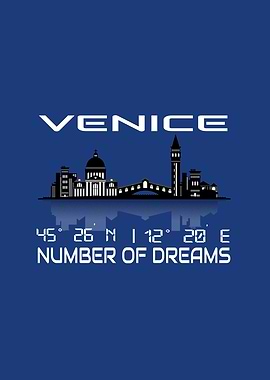 GPS Coordinates Venice