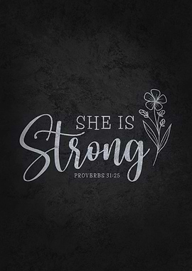 She Is Strong