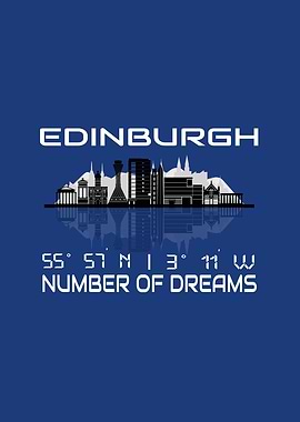 GPS Coordinates Edinburgh