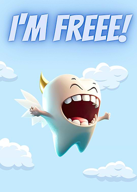 Free the tooth