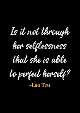 Lao Tzu Quote