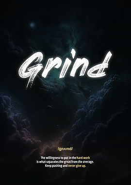 Grind Poster