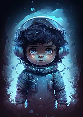 Astronaut Space Character