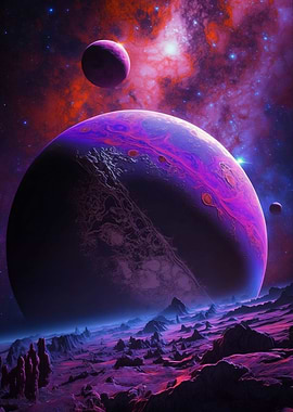 Creepy Planet Neon 1