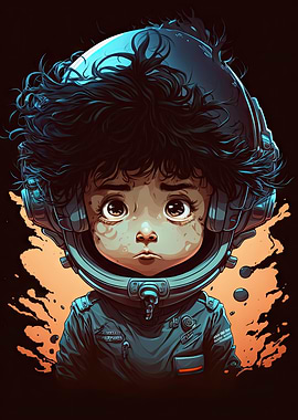Astronaut Space Character