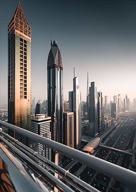 Sheik Zayed Road View