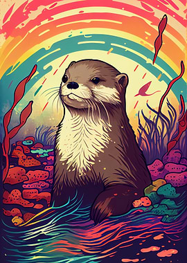 Otter Rainbow