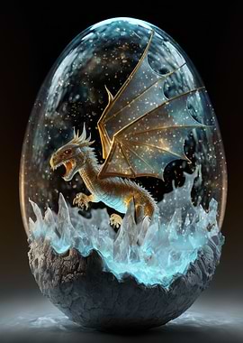 Fantasy Dragon Inside Drag