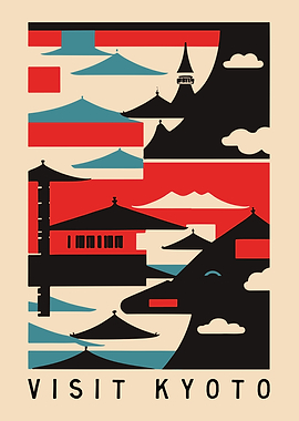 Visit Kyoto Poster