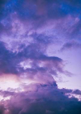 Purple Sky and Heaven