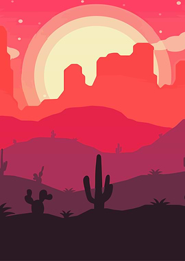Desert Sunset 2