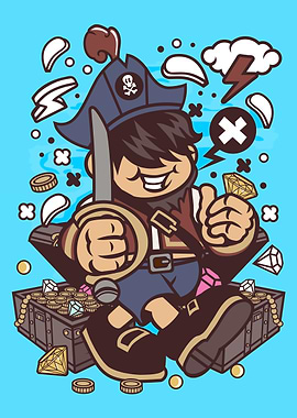 Cartoon Illustration 338