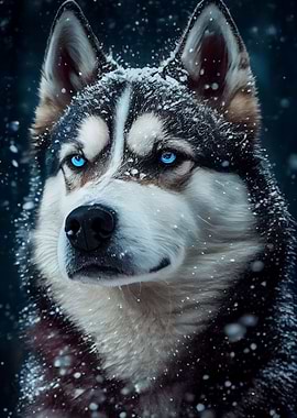 Husky Portrait