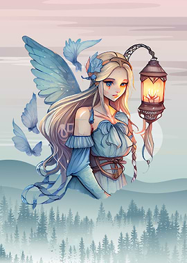 Beautiful Blond Fairy