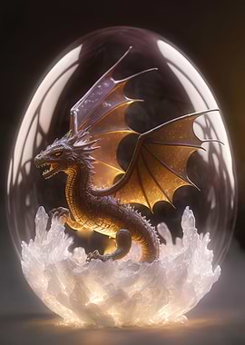 Fantasy Dragon Inside Drag