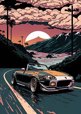 Honda S2000 Retro Paint