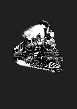 Vintage Steam Locomotive