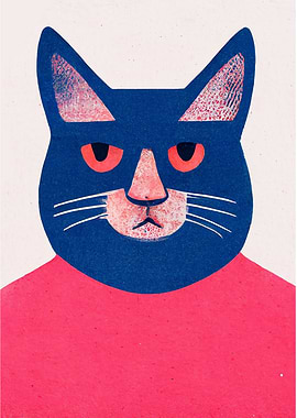 Serious Office Face Cat