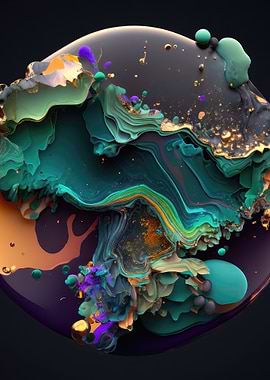 Modern Digital Abstract