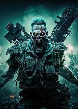 Dead Army Zombie Soldier 3