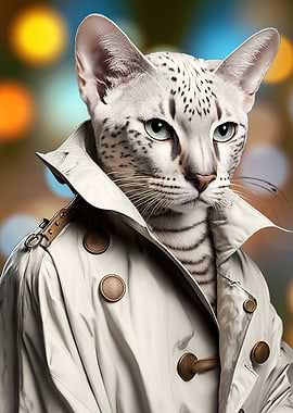 Bengal cat photogenic