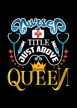 Nurses a title just above