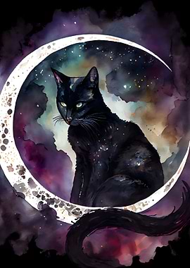 Black Cat Lunar Eclipse
