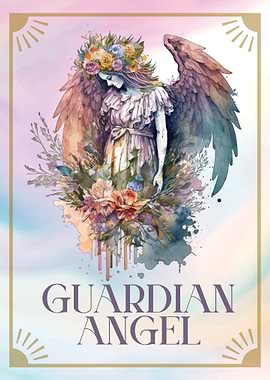 Guardian Angel Watercolor