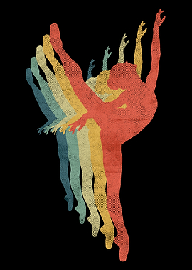 Ballet Dancing Girl On