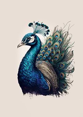 Majestic Peacock