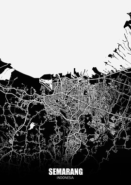Semarang Indonesia Map