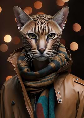 Bengal cat photogenic