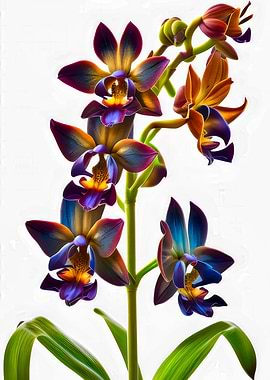 Orchid illustration 005