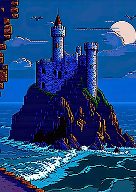 Castle on Island