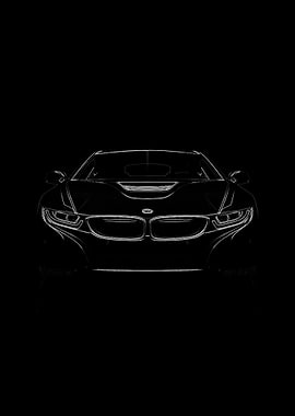 Black bmw sketch